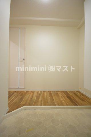 ガーデンハイツ江戸堀の玄関