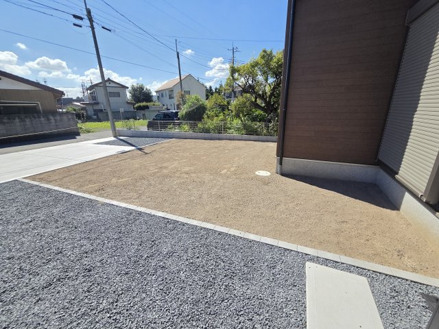 新築　桐生市相生町2丁目1期　LIGNAGE　１号棟の庭|桐生市相生町2丁目1期　LIGNAGE