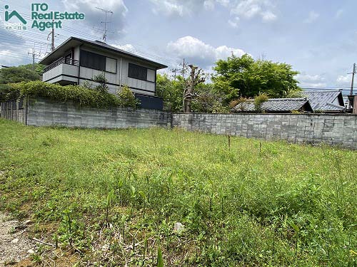 平野上柳町　土地の外観