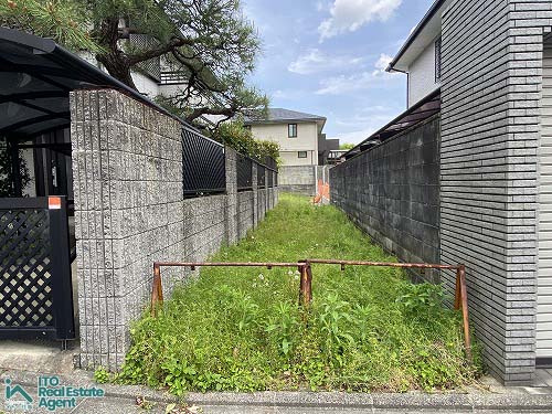 平野上柳町　土地の外観