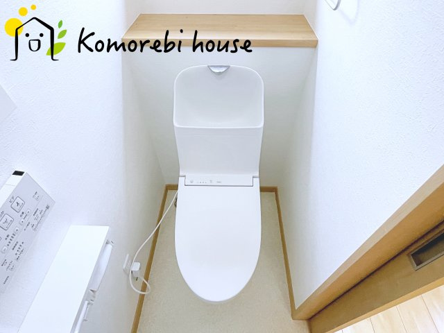 上尾市大字領家　中古戸建のトイレ|落ち着いた色調のトイレです