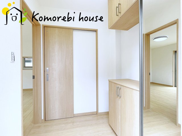 上尾市大字領家　中古戸建の玄関|毎日通る玄関はこちらです