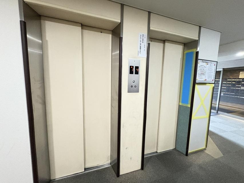 新神楽坂ハウスのその他共用部分|新神楽坂ハウス：エレベーターが２基あり朝の混雑も緩和されます！