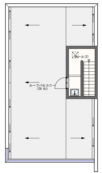 【展望】 | 上益城郡御船町滝川 | ☆ルーフバルコニー間取り図☆