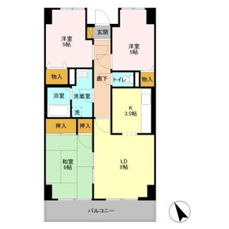 【間取り】 | オーシャンビュー弐番館