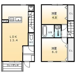 【間取り】 | リュミエール下津