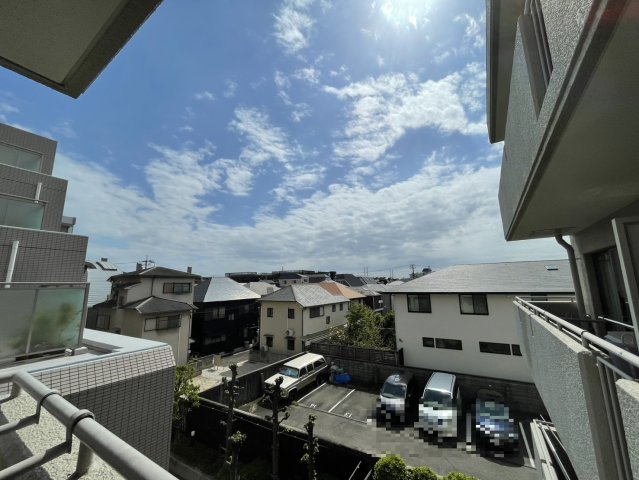 芦屋伊勢町ハウスの展望|南側バルコニーからの眺望