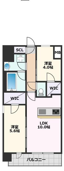 【間取り】 | スプランディッド大阪EAST