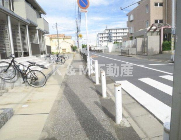 ボヌール新松戸　A棟 の展望|駐車場です