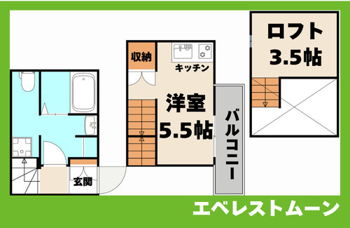 ル　サブールの間取り