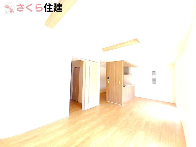 宇都宮市東原町　１号棟の居間・リビング|南向きの広いリビングです									
