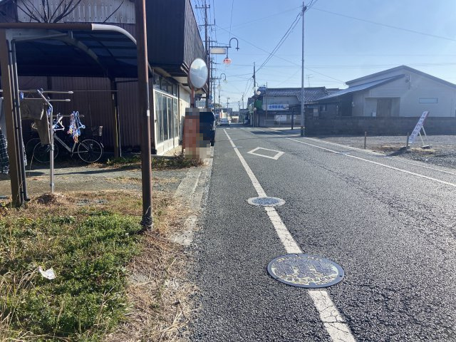 【前面道路含む現地写真】 | 山鹿市鹿本町来民