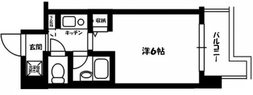 【間取り】 | K51372-ﾃﾞ･ﾘｰﾄﾞ金閣寺道
