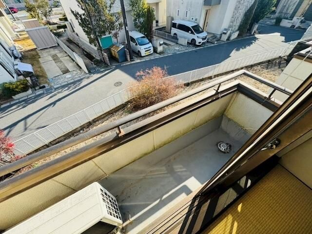 メゾンヤマリⅡのバルコニー|バルコニー付きです