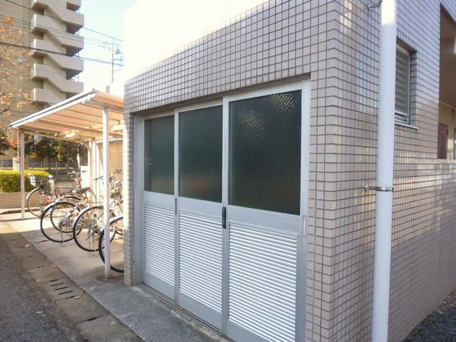 ニューオークのその他共用部分|敷地内ゴミ置き場です