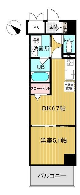 Ｌｕｃｅ　Ⅶの間取り