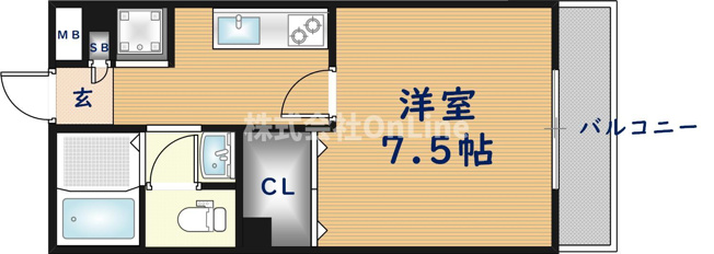 【間取り】 | エクレール上小阪