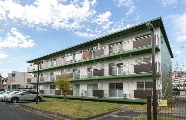 テレパレス柏てるて北街区３号棟の外観|落ち着いた雰囲気の外観です