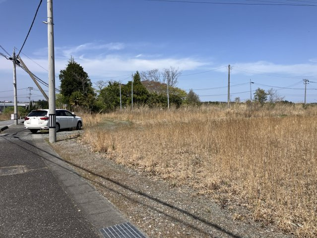 富岡町小浜 売土地の外観