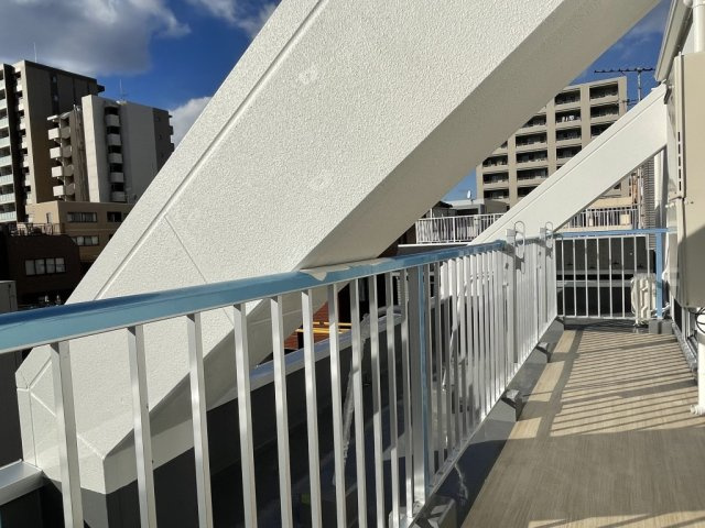 アリビオン菊川のバルコニー