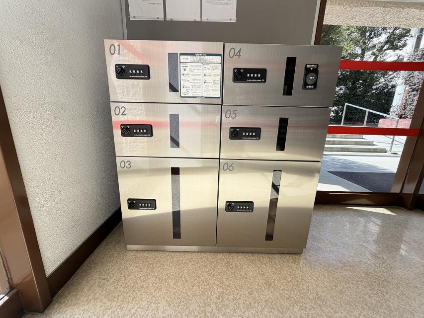 大久保ハウスの設備|大久保ハウス：便利な宅配ボックス付きマンションです！