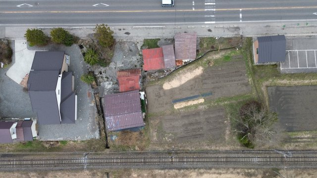 国道沿い売土地　R148 Roadside landの外観
