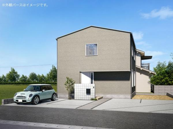 里Ｎ棟　新築の完成予想図|※パースはイメージです。※図面と現況が異なる場合は現況を優先させていただきます。
