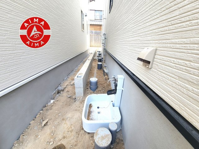 春日市紅葉ヶ丘西6丁目第3-2棟（2号棟）の外観|お庭で自由な時間を過ごせます。
