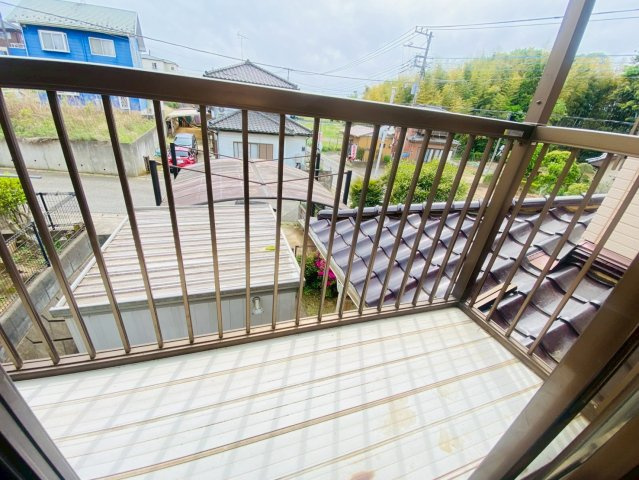文違　中古戸建のバルコニー