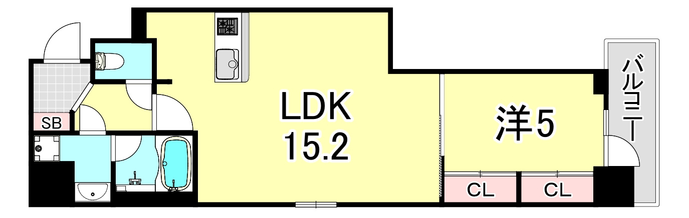 Park Lane Kujoの間取り