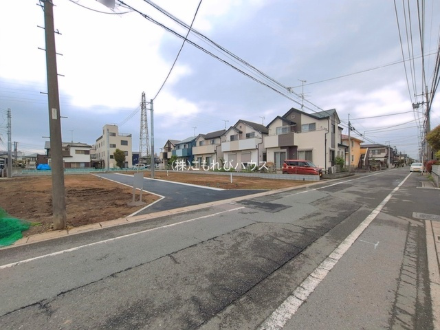 上尾市上　30期　新築一戸建て　グラファーレ　04の前面道路含む現地写真|撮影：'26/04/10