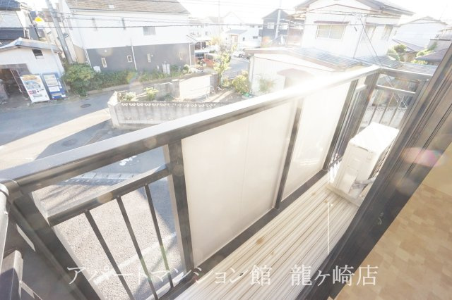 サンライフ古川のバルコニー
