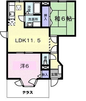 【間取り】 | シャルマンメゾンＡ