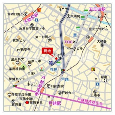 【地図】 | ＳＩＬ西五反田