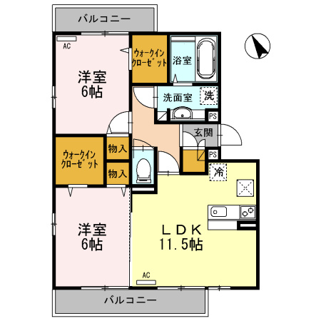 【間取り】 | Elysion　west