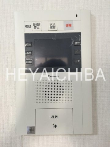TERA HAUSのセキュリティ|モニター付きインターホン