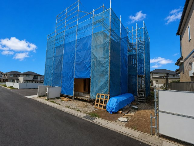 北葛飾郡松伏町松伏　松伏　新築戸建　全9棟の外観|外観です