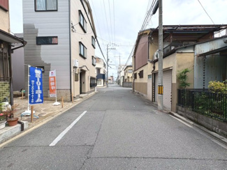 【前面道路含む現地写真】 | 南区吉祥院中島町　建築条件付