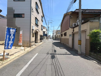 【前面道路含む現地写真】 | 南区吉祥院中島町　建築条件付