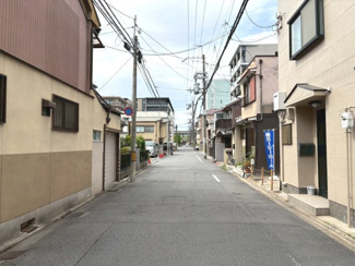 【前面道路含む現地写真】 | 南区吉祥院中島町　建築条件付