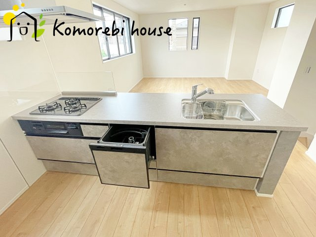 さいたま市大宮区櫛引町　19期　新築一戸建て　KEIAI GRACE　01のキッチン|26.6.18　撮影済み