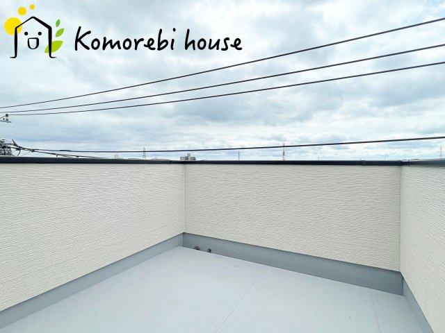 さいたま市大宮区櫛引町　19期　新築一戸建て　KEIAI GRACE　01のバルコニー|26.6.18　撮影済み