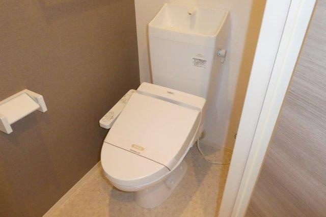 プリムヴェール大内Ｃのトイレ|ウォシュレット完備