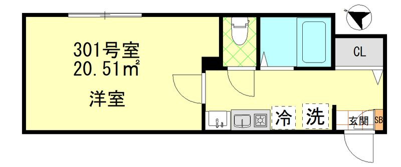 Ｇｒｉｐ東大泉の間取り
