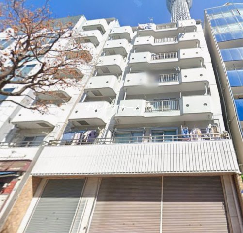 コーポ押上　第２刀川ビル　7階　角　部屋　リ　フォーム済の外観