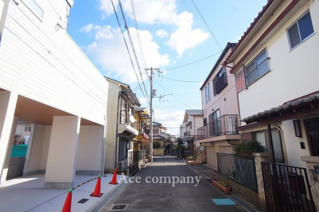 【前面道路含む現地写真】 | 八尾市南亀井町2丁目 | 【前面道路：幅員4.7ｍ☆】静かな住環境です♪