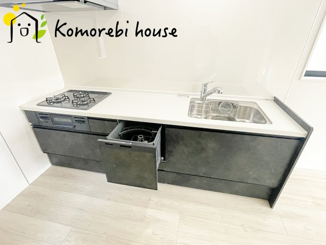 さいたま市大宮区櫛引町　19期　新築一戸建て　KEIAI GRACE　02のキッチン|26.6.18　撮影済み