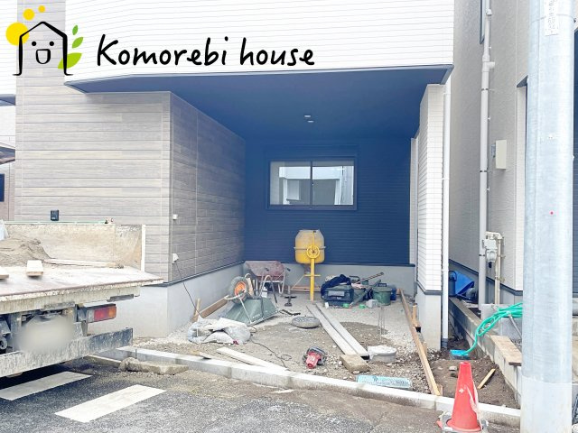 さいたま市大宮区櫛引町　19期　新築一戸建て　KEIAI GRACE　02の駐車場|26.6.18　撮影済み
