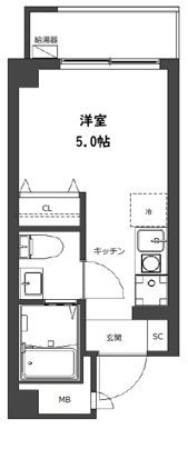 吉野町RESIDENCEの間取り|間取りです。
