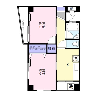 【間取り】 | 双美ビル